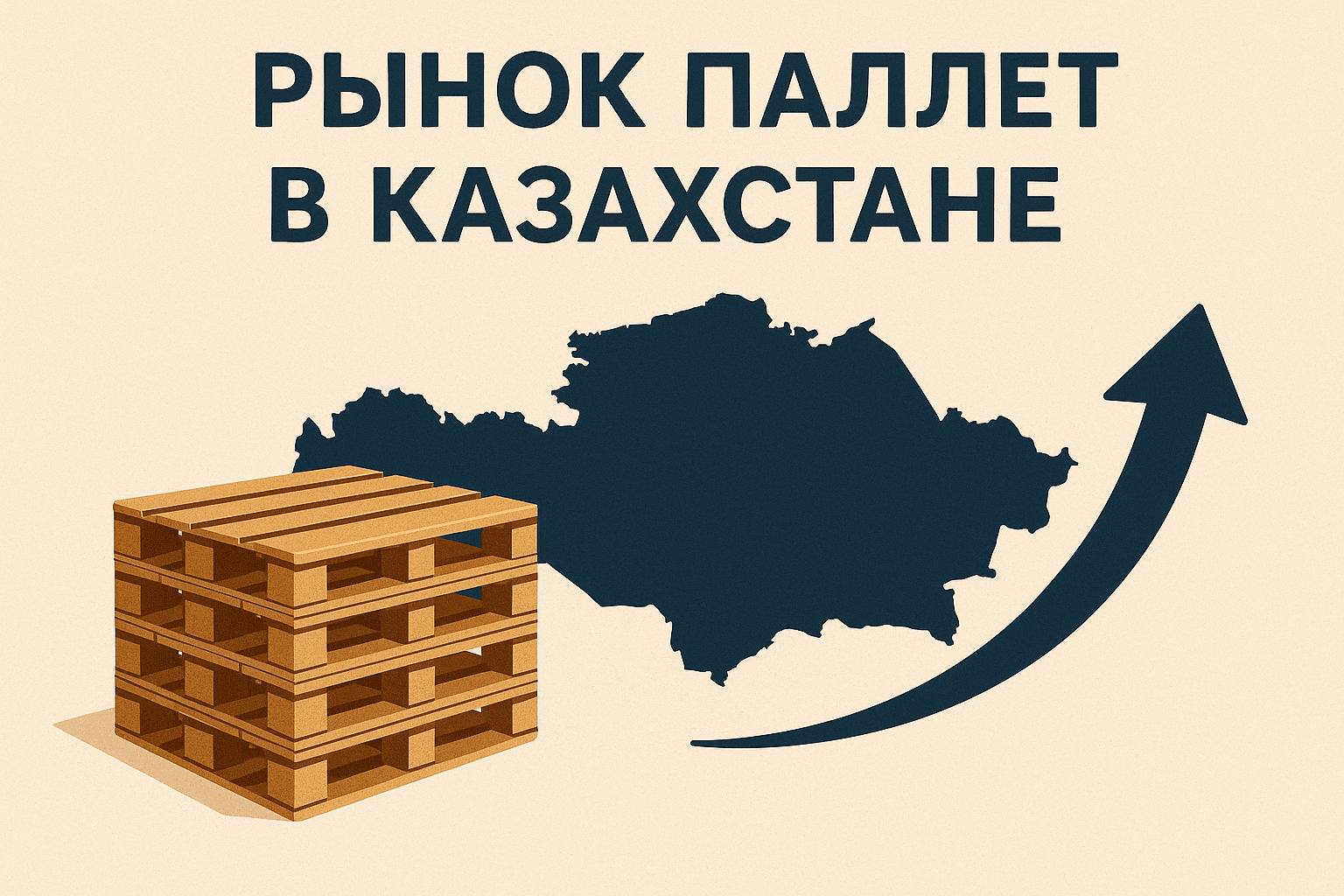 Рынок паллет в Казахстане