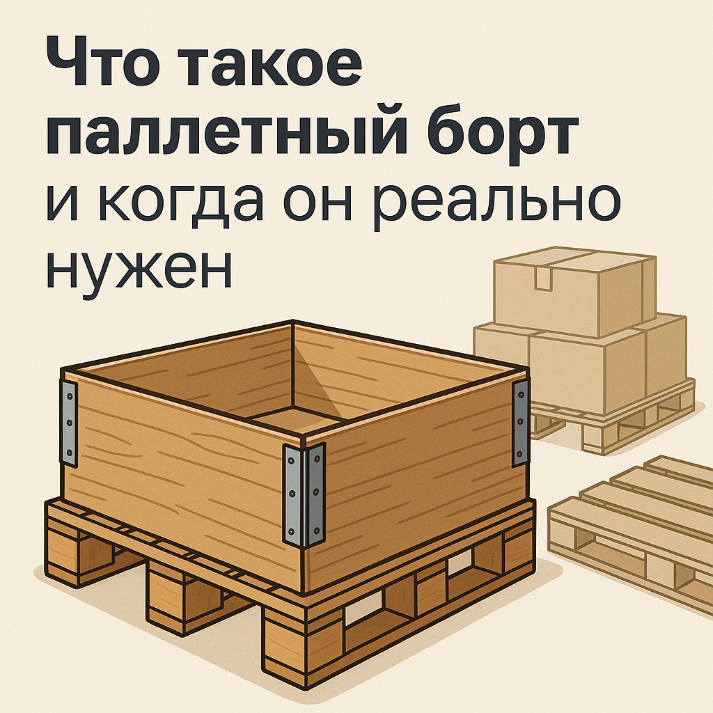 Что такое паллетный борт и когда он реально нужен